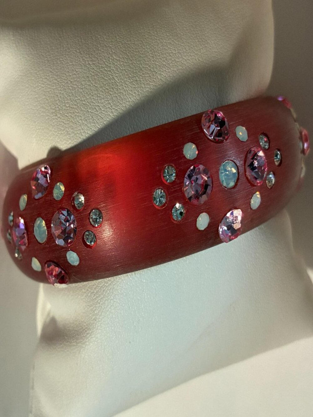Lucite Bangle Bracelet - Picture 4 of 4
